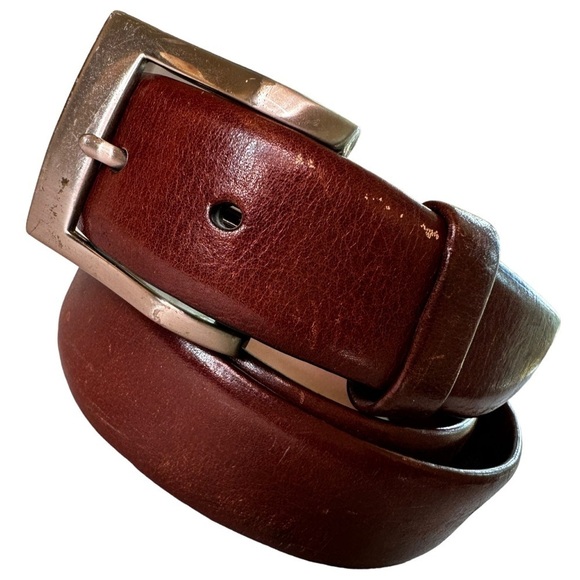 Brighton Vintage Brown Belt size 40 - Picture 1 of 5
